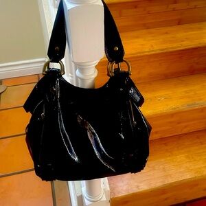 Kooba patent leather bag